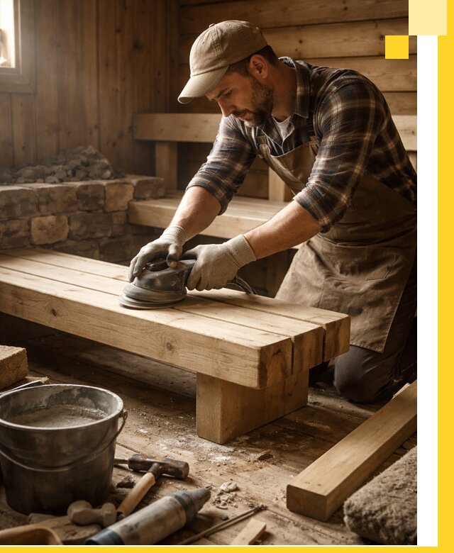 Ремонт бань под ключ в Липецке с гарантией качества и сроков