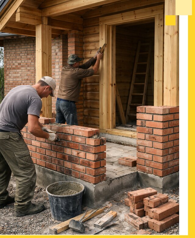 Строительство кирпичных бань под ключ в Липецке с гарантией качества