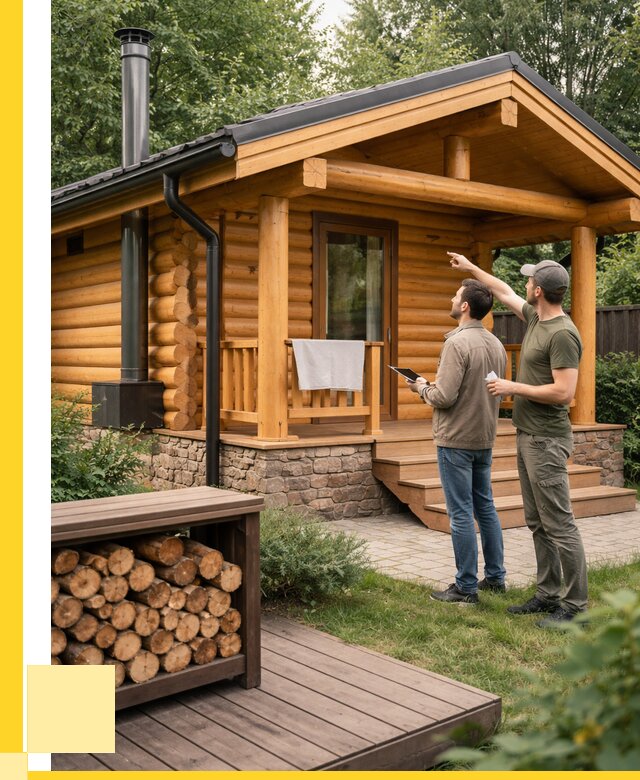 Бани для дачи под ключ в Липецке от 259850 р. | ЭриданЛпц