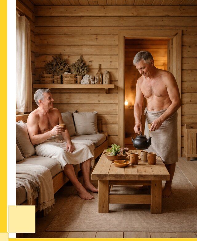 Бани с комнатой отдыха под ключ в Липецке от 467730 р. | ЭриданЛпц