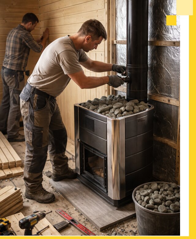 Проектирование и строительство парилок для бани в Липецке под ключ