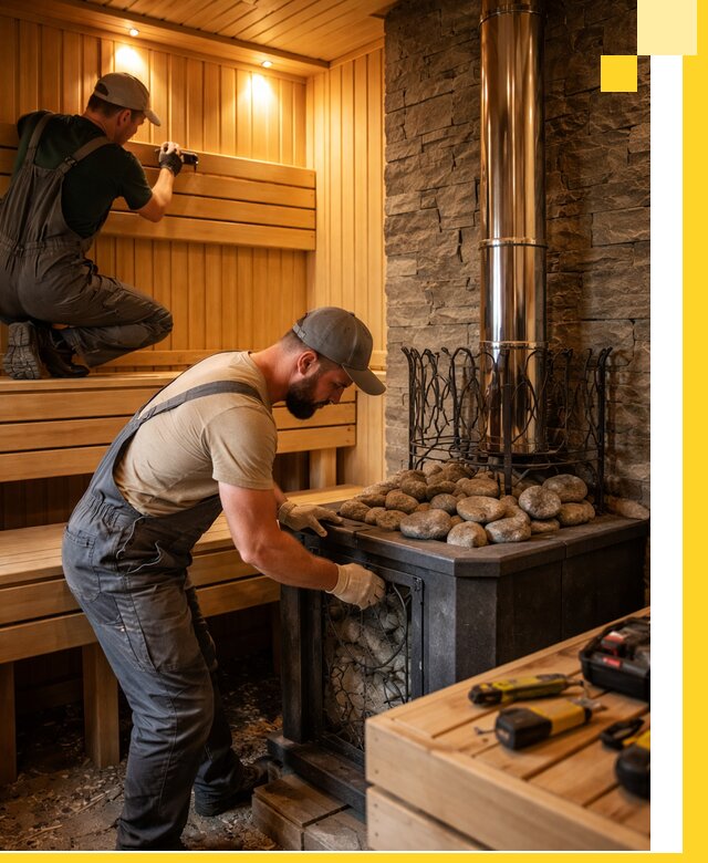 Комплексный дизайн бань, саун и зон отдыха в Липецке