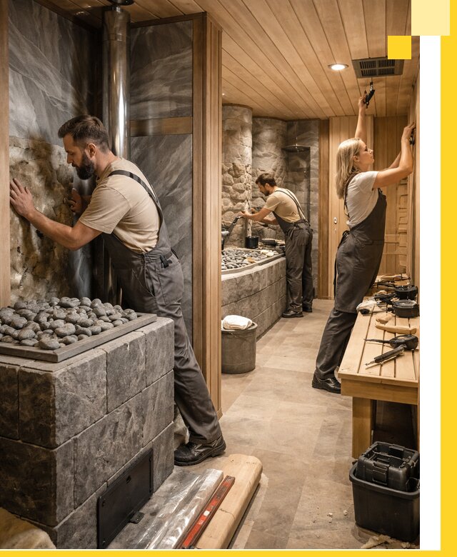 Строительство бань и SPA процедур в Липецке под ключ и отделкой