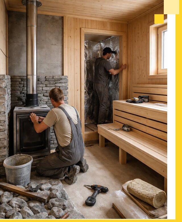 Строительство и изготовление бань под ключ в Липецке