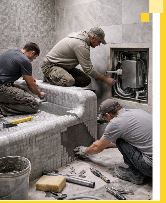 Проекты хамамов под ключ в Липецке и дизайн и строительство