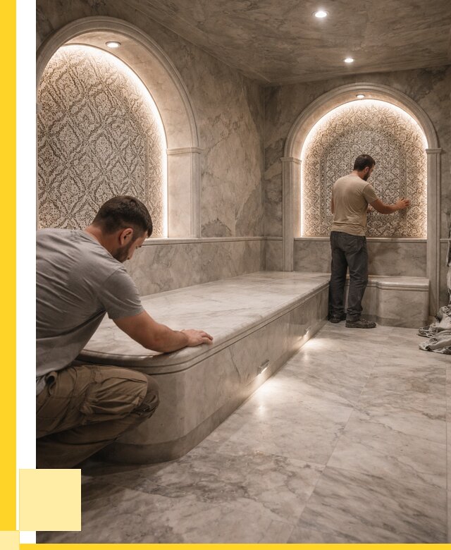 Турецкие бани под ключ в Липецке от 259850 р. | ЭриданЛпц