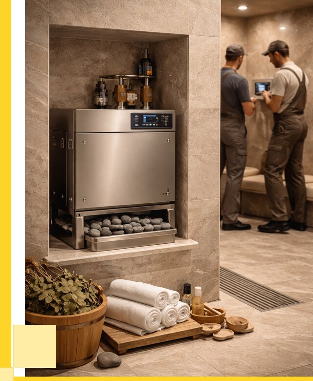 Парогенераторы для хамама в Липецке от 77955 р. | ЭриданЛпц